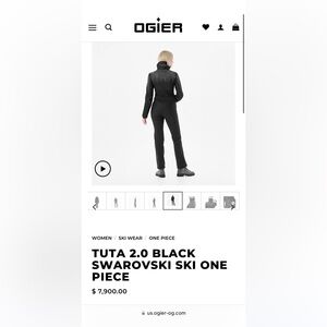 Ogier Ski Suit (Brand New, Custom)! You’ll be the only one on the mountain w/ it